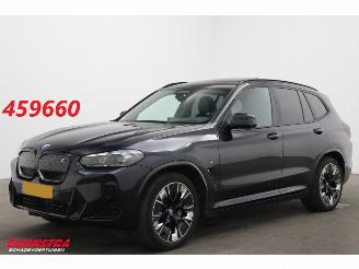 skadebil auto BMW iX3 M Sport 80 kWh H/K HUD Pano Schuif/kantel ACC Navi Clima Leder Memory SHZ Camera 360° PDC 2022/9