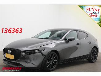 skadebil auto Mazda 3 2.0 e-SA-X M Hybrid 180 Luxury HUD Bose ACC Navi Clima Leder SHZ LrHZ Apple/Android Camera PDC 2020/2