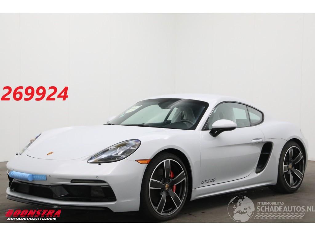Porsche 718 Cayman 4.0 Manual PDLS+ Sport Chrono PASM Burmester Memory Camera