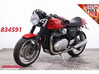 škoda motocykly Triumph Thruxton 1200 Vance Hines 2021/3