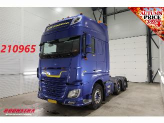 krockskadad bil vrachtwagen DAF XF 480 FTG Motorschaden Hydrauliek Standairco PTO 6X2 Euro 6 2018/6