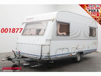 damaged caravans Dethleffs  New Line RG4 Voortent Dwarsbed Rondzit 1998/5