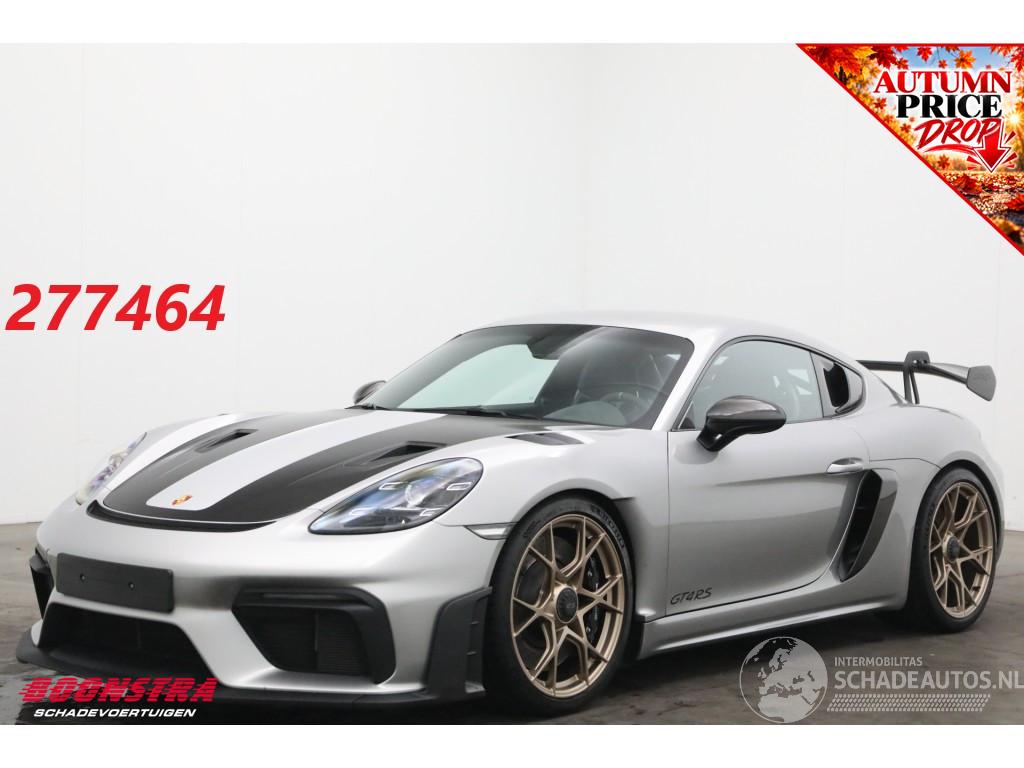 Porsche 718 Cayman GT4 RS Clubsport Weissach 4.0 PDK Sport Chrono Carbon Lift vPDLS+ PASM