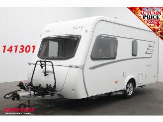 skadebil caravan Eriba  Nova Light 425 ENL Mover Fietsendrager Luifel TV Dwarsbed 2014/7