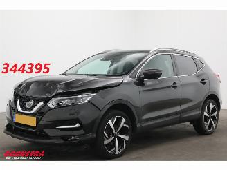 skadebil auto Nissan Qashqai 1.2 Tekna 17" Cruise Navi Clima SHZ Leder 360° PDC 2018/9