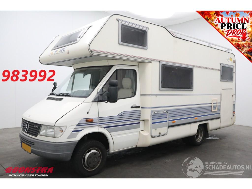 Mercedes Rotec 904 412 D Luifel Dwarsbed Middenkeuken Cruise Camera 110.474 km!