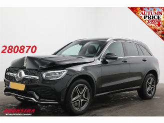 Unfallwagen Mercedes GLC 300e 4Matic AMG Burmester Pano Camera SHZ Clima Navi LED 2020/12