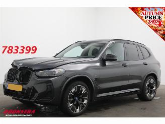 Damaged car BMW iX3 High Executive M Sport 80 kWh Pano HUD 360° ACC Memory H/K SHZ LrHZ 2023/6