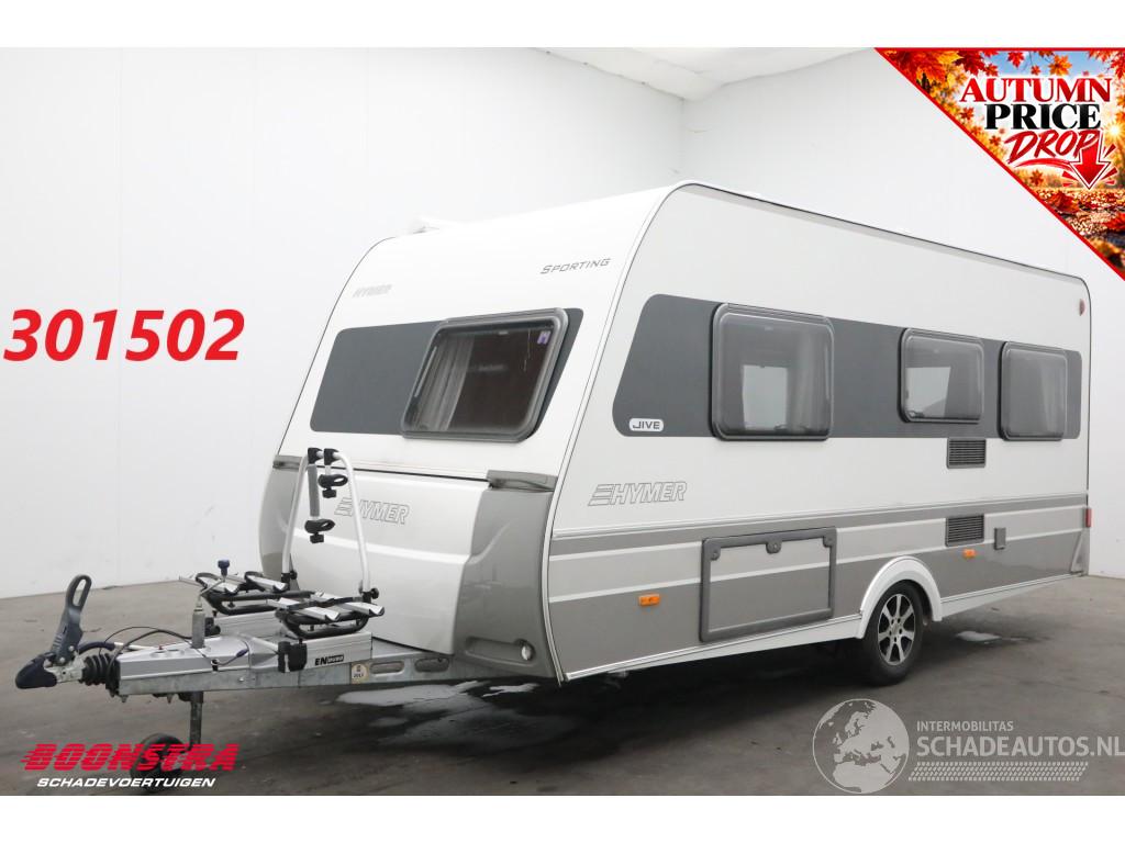 Hymer Sporting 465 Mover Luifel Fietsendrager TV Radio Rondzit