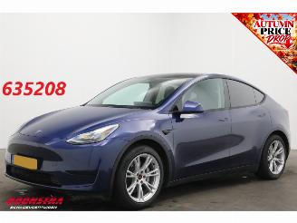 krockskadad bil auto Tesla Model Y RWD 58 kWh Fahrbar Pano 360° AHK SHZ ACC FSD LED Leder 2022/12