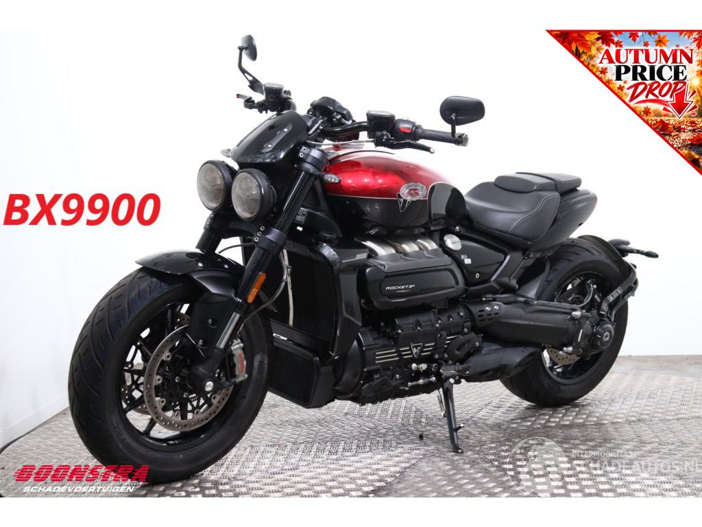 Triumph Rocket 3R Storm ABS LED Cruise Heizgriffe Bluetooth 1.585 km!