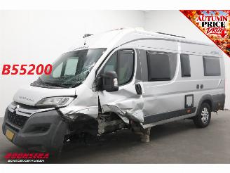 Schade camper Possl  Roadcruiser 640 2.2 M.Jet Luifel Fietsendrager Dwarsbed Cruise Camera Airco 2017/4