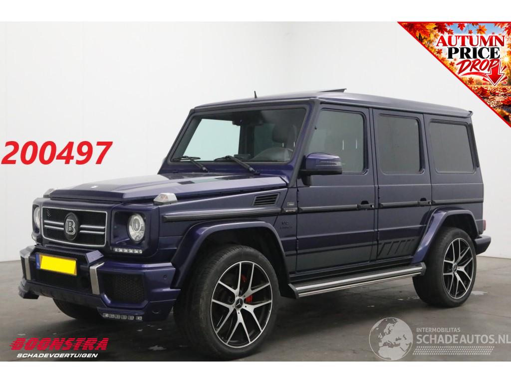 Mercedes G-klasse AMG 63 Brabus Schuifdak Leder ACC H/K Memory BiColor Leder AHK