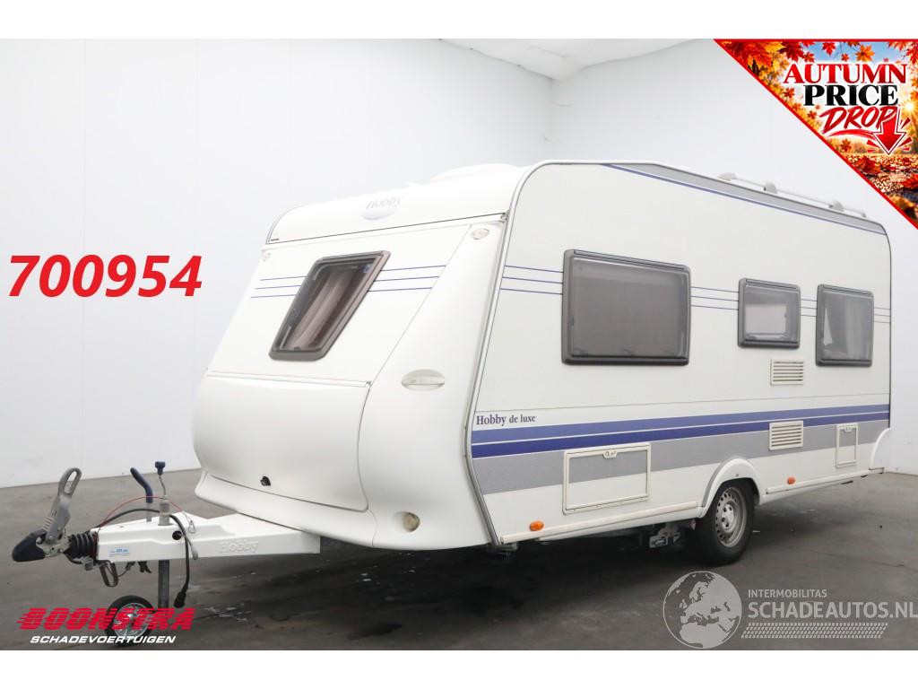 Hobby De Luxe 460 UFE Mover Luifel Fietsendrager Lengtebed Middenkeuken