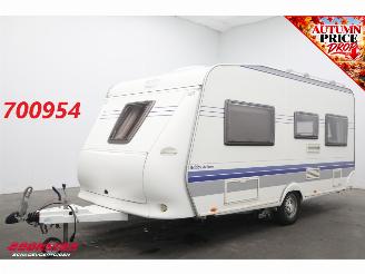 Vaurioauto  caravans Hobby  De Luxe 460 UFE Mover Luifel Fietsendrager Lengtebed Middenkeuken 2007/7