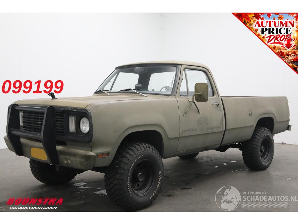 Dodge W200 M884 Army 5.2 Mopar Aut. 4x4 Belastingvrij!