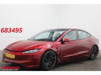 skadebil auto Tesla Model 3 Performance AWD 78 kWh Pano ACC Leder Memory SBL LrHZ 10.789km! 2025/12