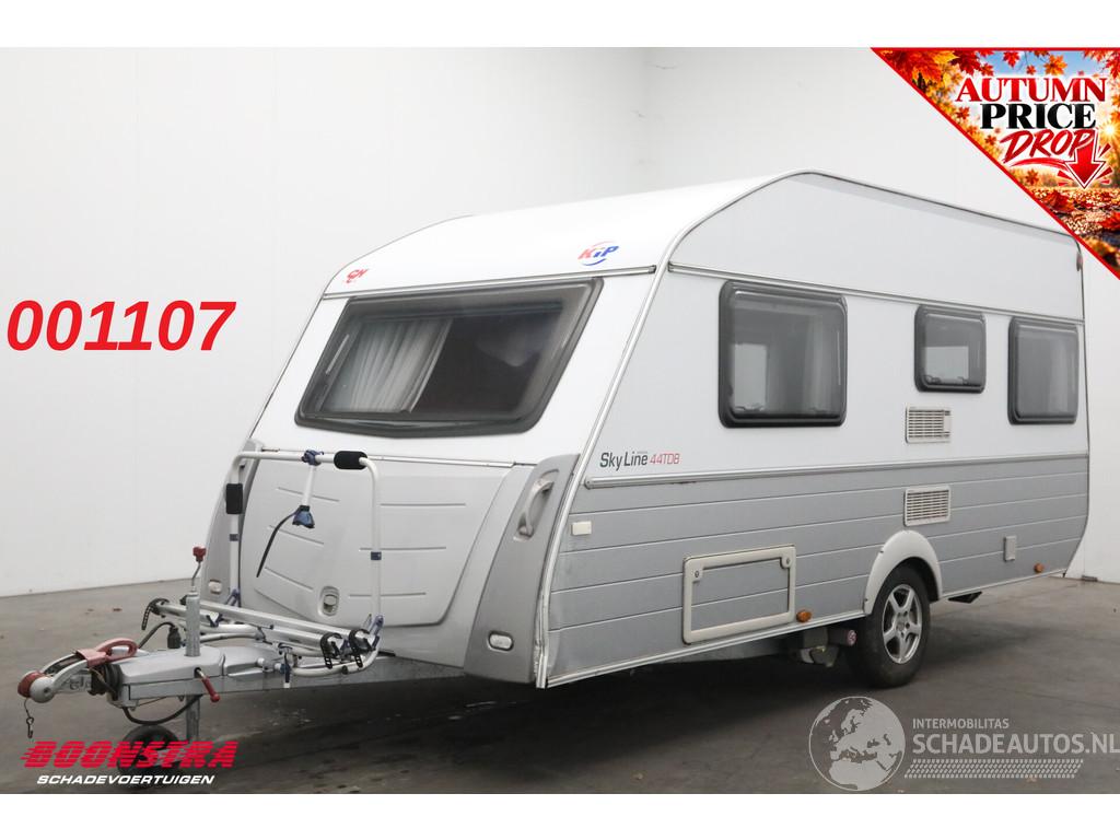 Kip  Skyline 44 TDB Mover Fietsendrager Lengtebed Middenkeuken Treinzit