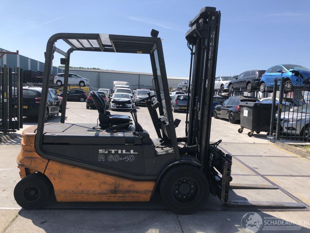 Still  R 60-40 4 tonner Elektrisch met side shift en vorkenspreider