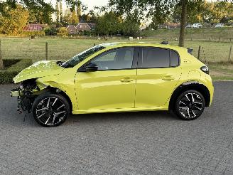 krockskadad bil auto Peugeot 208 1.2 Puretech 100 GT 2024/1
