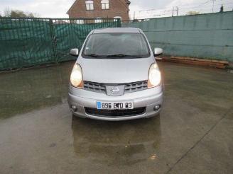 Damaged car Nissan Note  2007/12