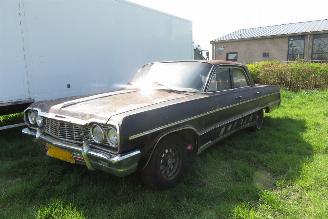 Unfallwagen Chevrolet Impala 6 cilinder benzine, sedan, slapend NL kenteken 1964/2