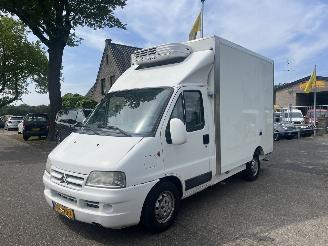 krockskadad bil bedrijf Citroën Jumper 2.2 HDI KOEL/VRIESWAGEN MET DAG EN NACHT KOELING 2005/12