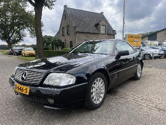 Schadeauto Mercedes SL 500 SL V8 Cabriolet, leer, airco, automaat enz 1992/2