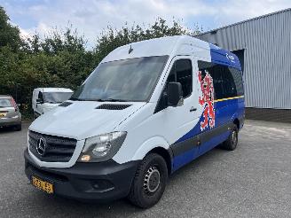 krockskadad bil auto Mercedes Sprinter 313 CDI L2/H2 KOMBI / COMBI / PERSONENBUS, PRIJS IS EXCL. BTW ! 2014/12