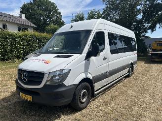 skadebil auto Mercedes Sprinter 313 CDI MAXI KOMBI / COMBI / PERSONENBUS AIRCO !!!! PRIJS IS EXCL. BTW ! 2015/10