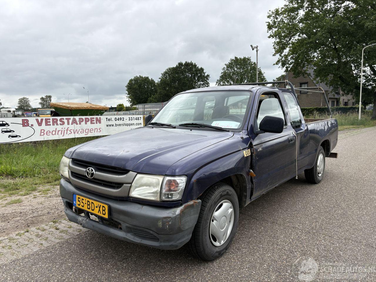Toyota Hilux 2.5 d4-d 90 extra, open laadbak / pick-up 137,000 km N.A.P.