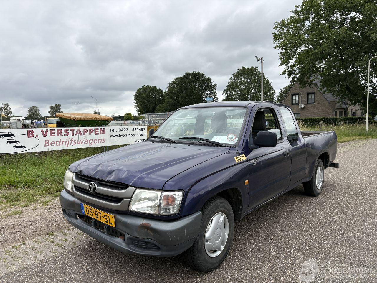 Toyota Hilux 2.5 D4-D 90 EXTRA open laadbak / pick-up 113.641 km N.A.P.