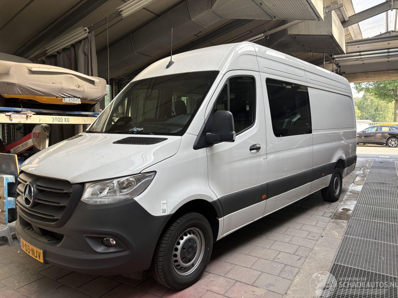 Mercedes Sprinter 317 cdi maxi, dubbele cabine met 7 zitplaatsen