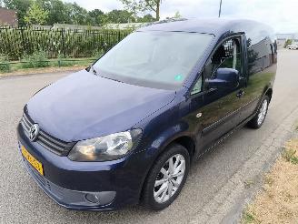 krockskadad bil bedrijf Volkswagen Caddy 1.6 TDI 55kw, euro 5, airco, pdc, metallic, navigatie enz 2013/3