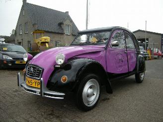 Auto incidentate Citroën 2-cv SPECIAL CABRIOLET MET EEN GEGALVANISEERD CHASSIS 1983/4
