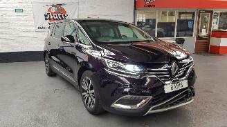 uszkodzony samochody osobowe Renault Espace 1.6 TCE  MPV  BENZ AUT  1.618CC 147KW 200PK 2016/6