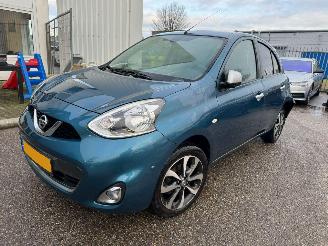 Voiture accidenté Nissan Micra 1.2 DIG-S Connect Edition N-TEC 61.909 KM 2016/8