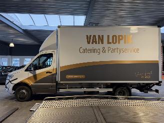 Mercedes Sprinter 319 CDI Koffer met klep Dubbellucht Automaat! picture 2