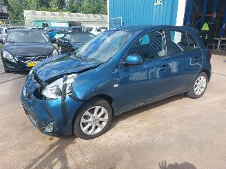 Voiture accidenté Nissan Micra Micra (K13) Hatchback 1.2 12V DIG-S 2014/10