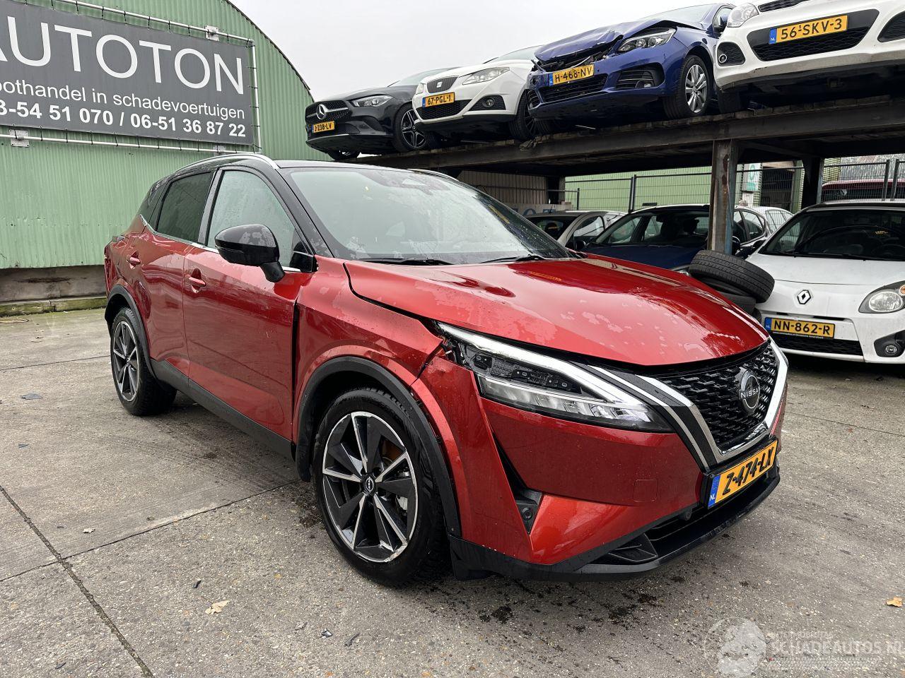 Nissan Qashqai 1.3 MHEV 103KW Clima Navi Pano 360View Tekna NAP