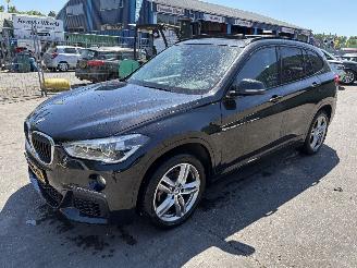 damaged passenger cars BMW X1 1.8i sDrive 103KW Clima Navi Pano Camera High Executive M-Pakket Led xenon 2019/1