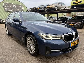 Schadeauto BMW 5-serie 530E 135KW Autom. Clima Navi Laser Business Edition Plus NAP 2021/7