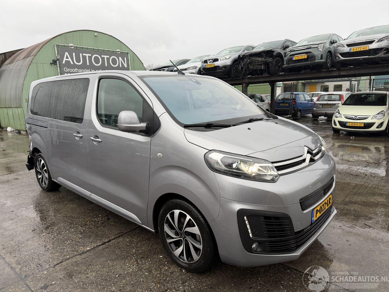 Citroën SpaceTourer e 75 kWh 100KW 8-Pers Lounge XL  Pano Clima Navi HUD 2x Schuifdeur  Led Xenon