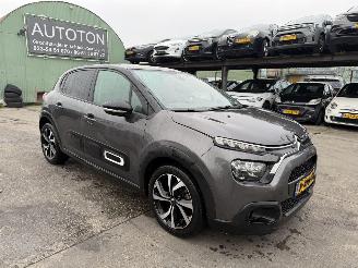 Vaurioauto  passenger cars Citroën C3 1.2 61KW Clima Navi Led Camera Shine NAP 2022/6