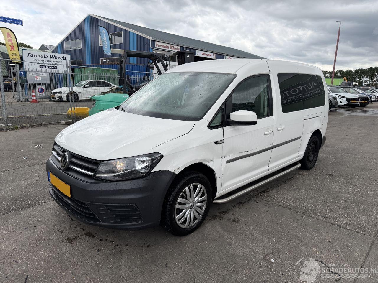 Volkswagen Caddy maxi 1.4 TGI 81KW Clima 5-Pers Rolstoelvervoer NAP