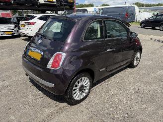 Unfallwagen Fiat 500 0.9 Twinair 63KW Pano Airco Lounge NAP 2012/9