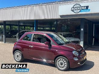 uszkodzony samochody osobowe Fiat 500 1.0 Hybrid Lounge Navigatie Climate Cruise PDC 2020/7