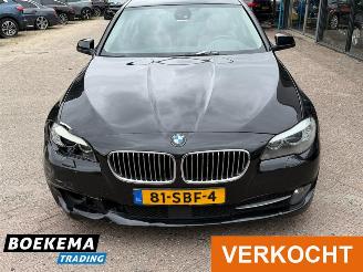 BMW 5-serie 528i 258PK High Executive HUD Open-Dak Navigatie Stoelverw. Leer picture 5