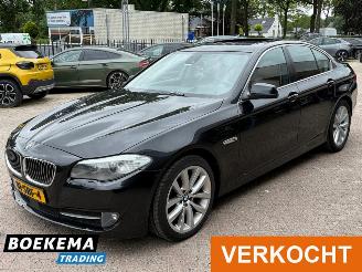 BMW 5-serie 528i 258PK High Executive HUD Open-Dak Navigatie Stoelverw. Leer picture 4