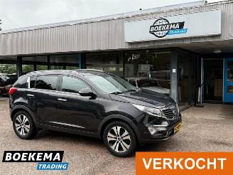 skadebil auto Kia Sportage 2.0 X-clusive Automaat Leer Stoelverw Navigatie Camera 2010/10